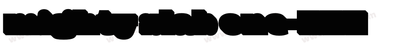 mighty slab one字体转换 mighty slab one字体转换